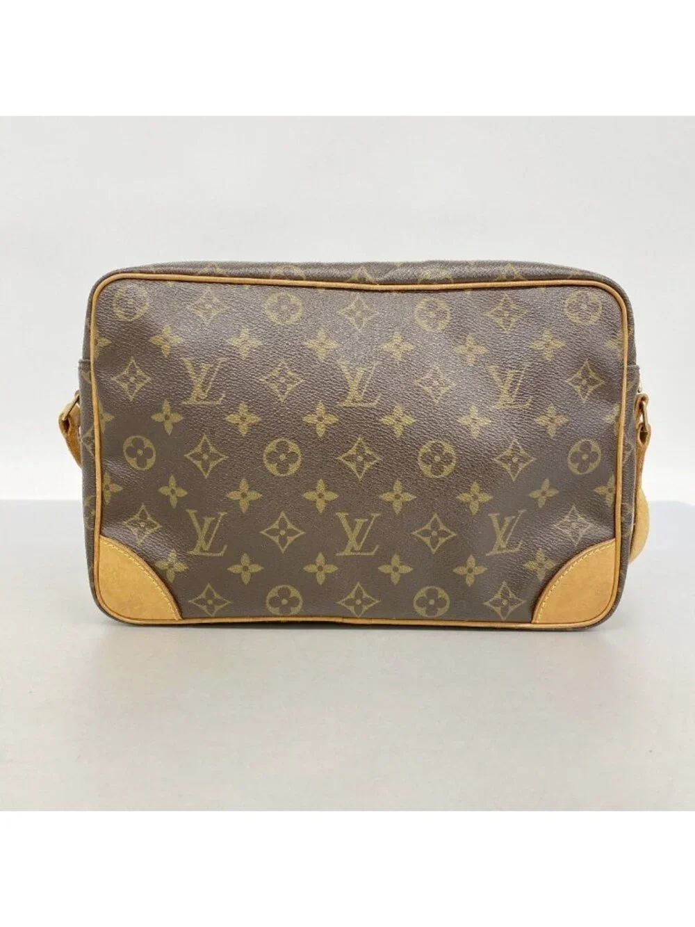 Louis Vuitton Shoulder Bag Monogram Trocadero 30 Brown
